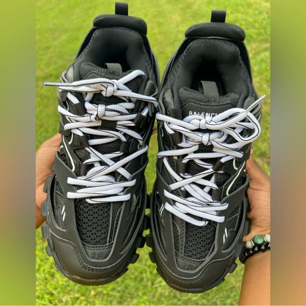Balenciaga Track Black Sneakers size 38
